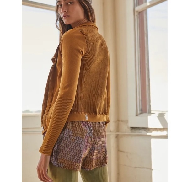 Free People Movement mercury moto zip jacket NWOT - Picture 3 of 10